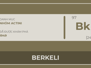 Berkelium (Bk, 97) là chất gì ?