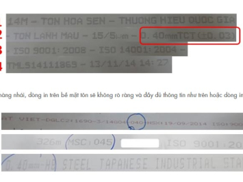 Cách Phân biệt Tôn Hoa Sen với Tôn Đông Á thật giả 100%