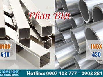 So Sánh Chi Tiết Inox 410 Và Inox 304