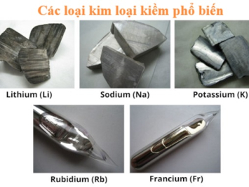 Tại sao kim loại kiềm mềm?
