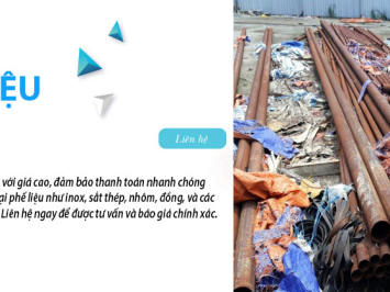 Thu mua phế liệu tại quận 8 giá cao tận nơi