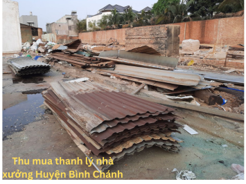 Tâm Long Phát: Thu mua thanh lý nhà xưởng Huyện Củ Chi