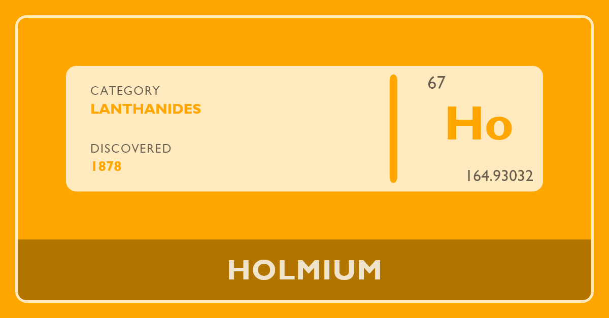 Holmium (Ho, 67) là chất gì? Tìm hiểu chi tiết về nguyên tố hóa học đặc biệt này