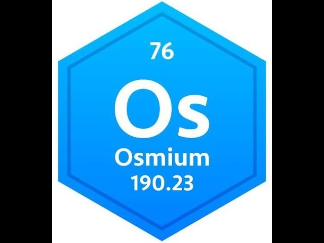 Osmium (Os, 76) Là Chất Gì? Tìm Hiểu Chi Tiết Về Kim Loại Hiếm Này