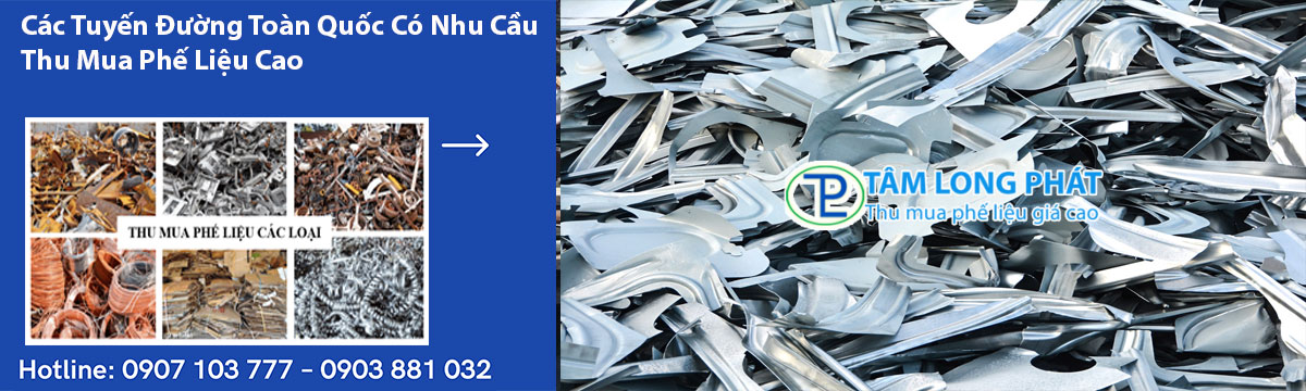 Các Tuyến Đường Toàn Quốc Có Nhu Cầu Thu Mua Phế Liệu Cao