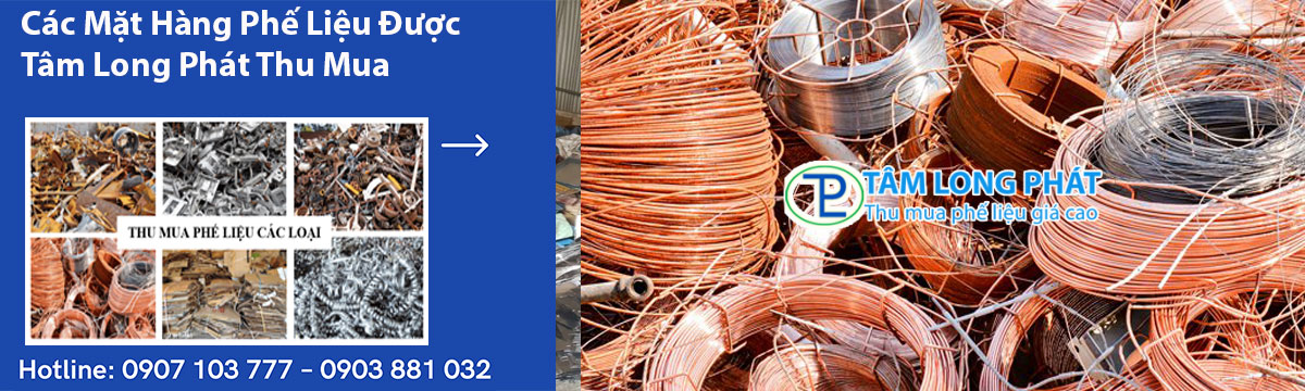 Các Mặt Hàng Phế Liệu Được Tâm Long Phát Thu Mua