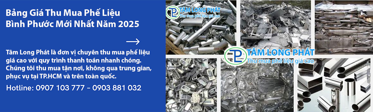 Bảng Giá Thu Mua Phế Liệu Bình Phước Mới Nhất Năm 2025