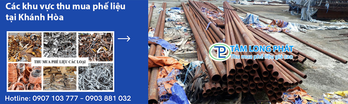 Các khu vực thu mua phế liệu tại Khánh Hòa