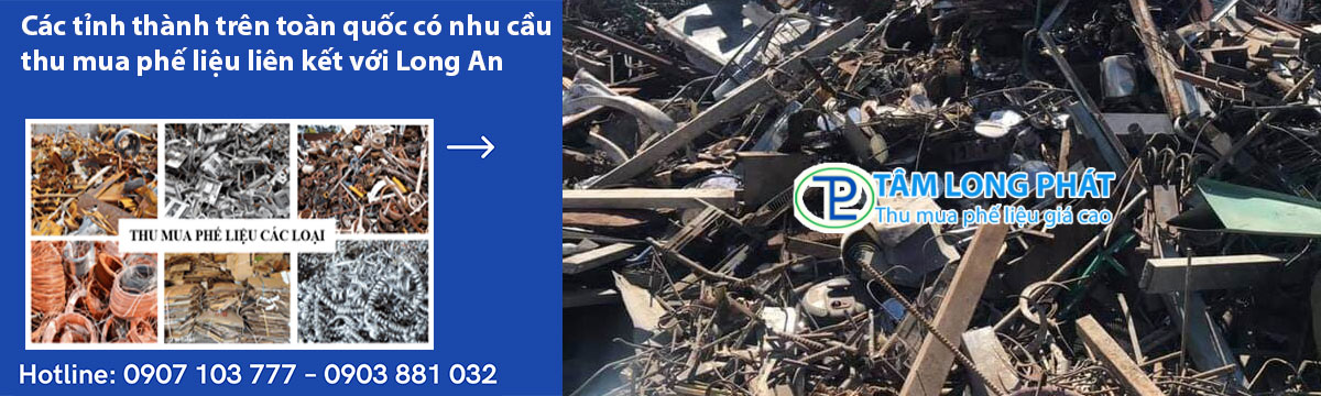 Các tỉnh thành trên toàn quốc có nhu cầu thu mua phế liệu liên kết với Long An