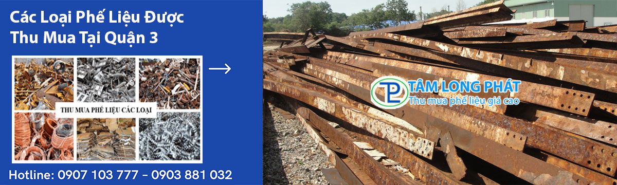 Các Loại Phế Liệu Được Thu Mua Tại Quận 3