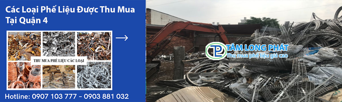 Các Loại Phế Liệu Được Thu Mua Tại Quận 4
