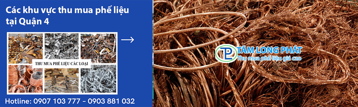 Các khu vực thu mua phế liệu tại Quận 4