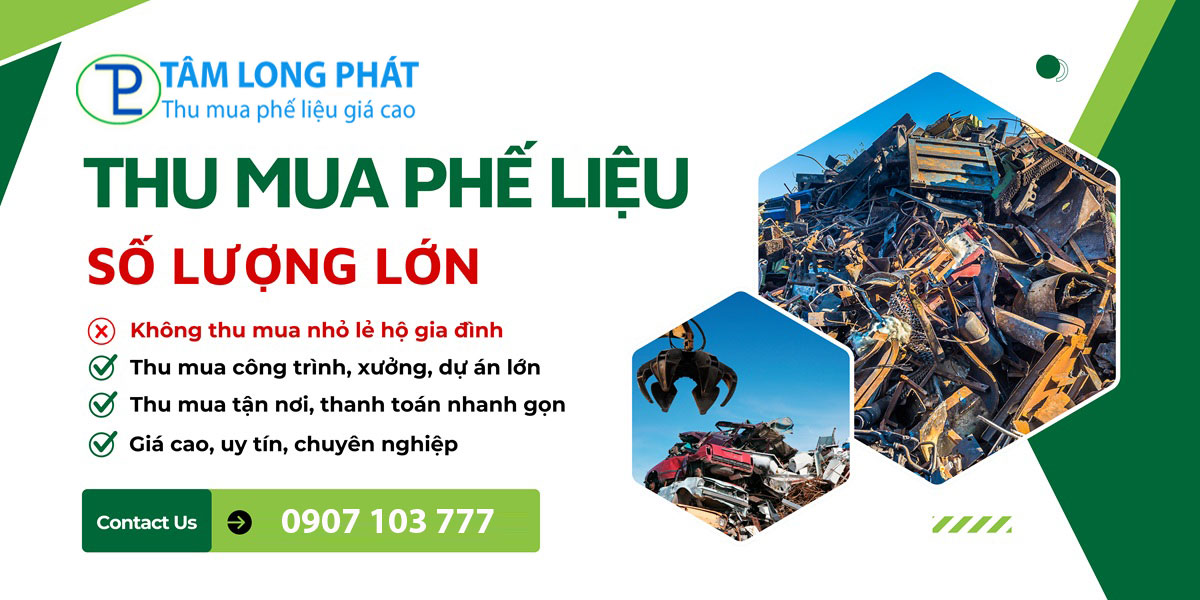 Thu mua phế liệu khu công nghiệp