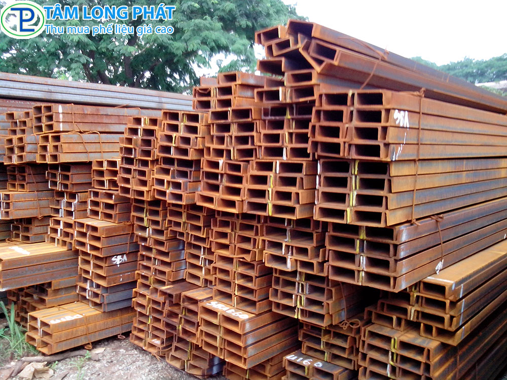 Thu Mua Sắt Hình I, U, V, H, L Phế Liệu Giá Cao - Phế Liệu Tâm Long Phát