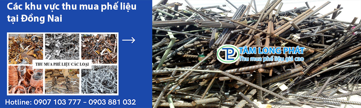 Các khu vực thu mua phế liệu tại Đồng Nai