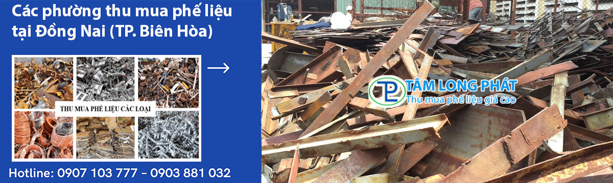 Các phường thu mua phế liệu tại Đồng Nai (TP. Biên Hòa)