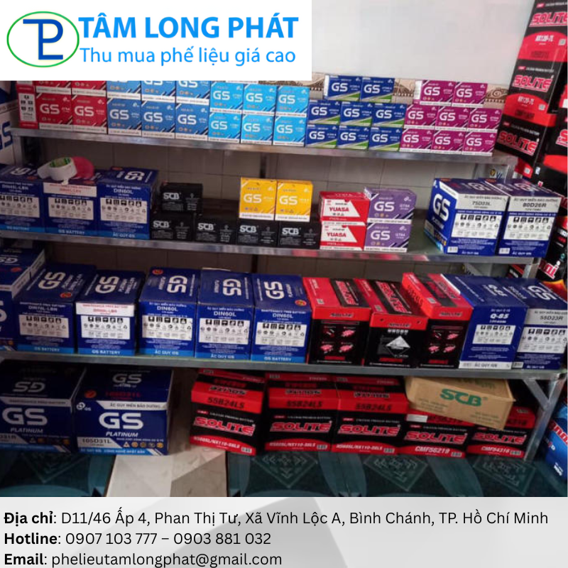 Thu mua bình ắc quy cũ Tây Ninh