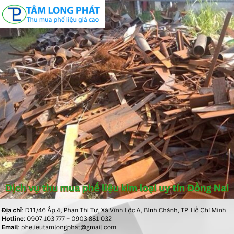 Địa chỉ thu mua phế liệu kim loại tại Đồng Nai