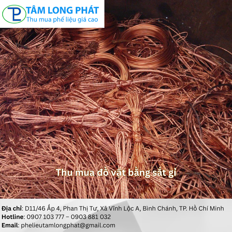 Thu mua đồ vật bằng sắt gỉ