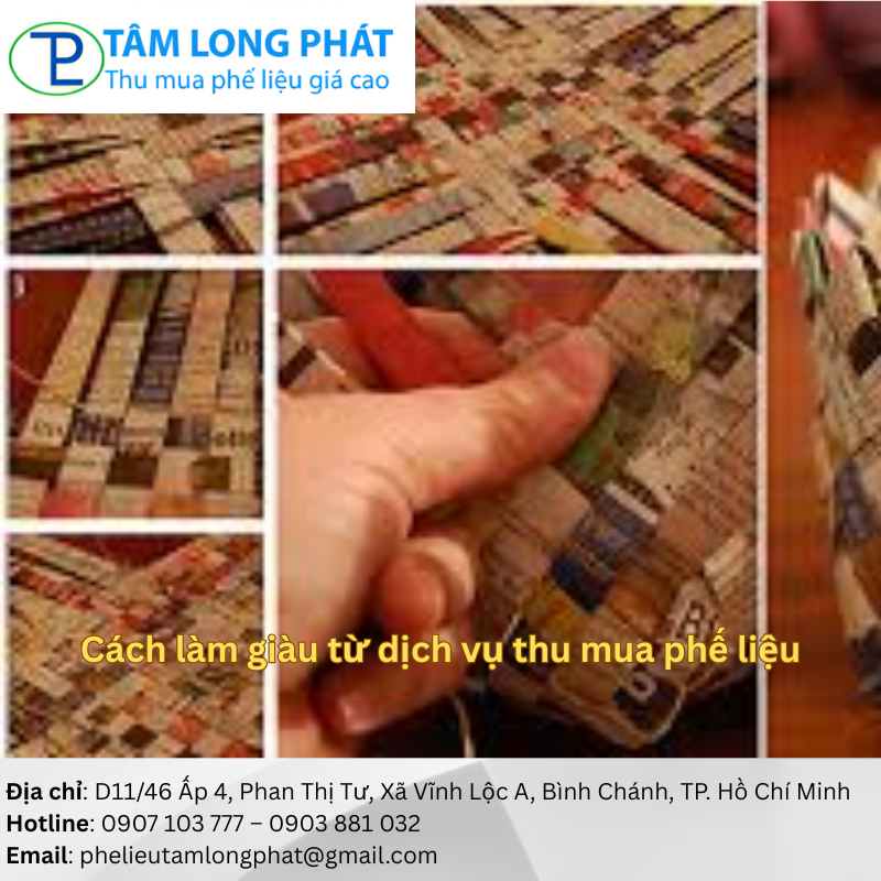 Cách làm giàu từ dịch vụ thu mua phế liệu