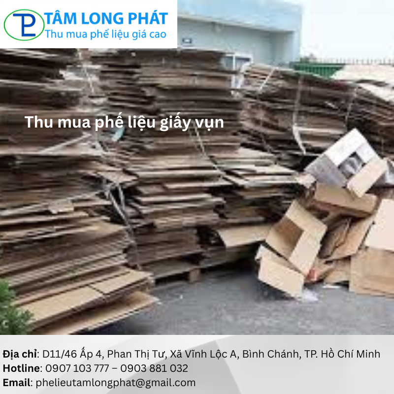 Thu mua phế liệu giấy vụn