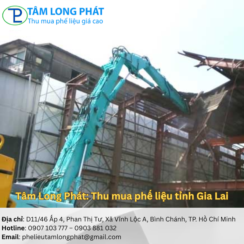 Tâm Long Phát: Thu mua phế liệu tỉnh Gia Lai