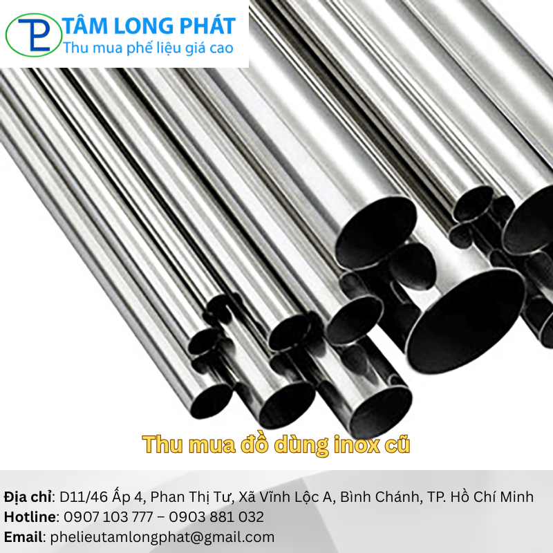 Thu mua đồ dùng inox cũ