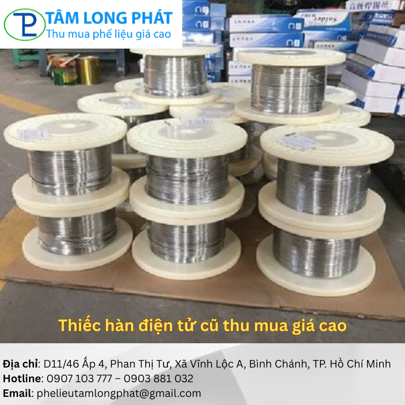 Thiếc hàn điện tử cũ thu mua giá cao