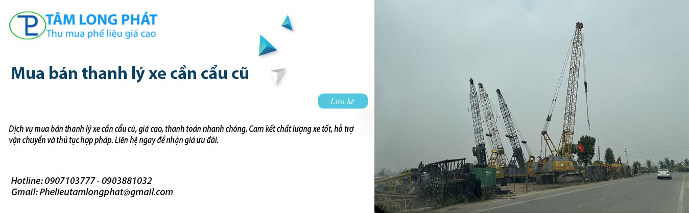 Mua bán thanh lý xe cần cẩu cũ