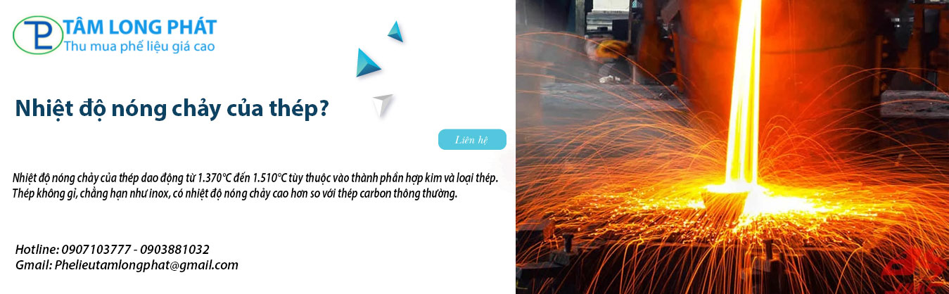 Nhiệt độ nóng chảy của thép?