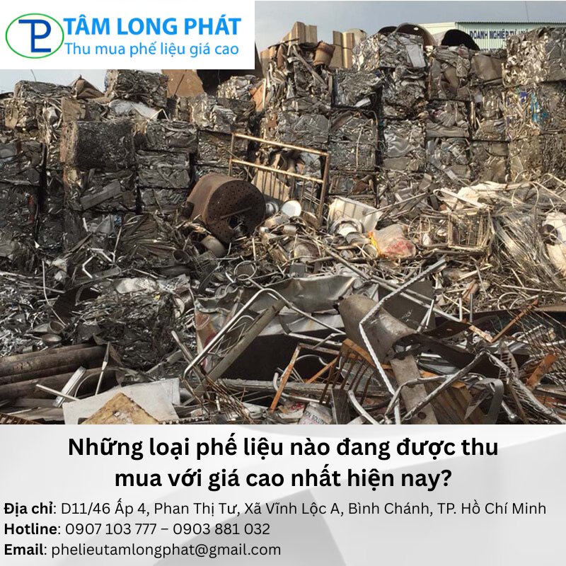 Những loại phế liệu nào đang được thu mua với giá cao nhất hiện nay?