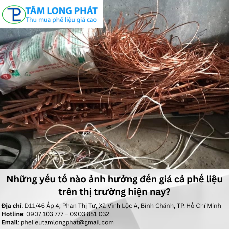 Những yếu tố nào ảnh hưởng đến giá cả phế liệu trên thị trường hiện nay?