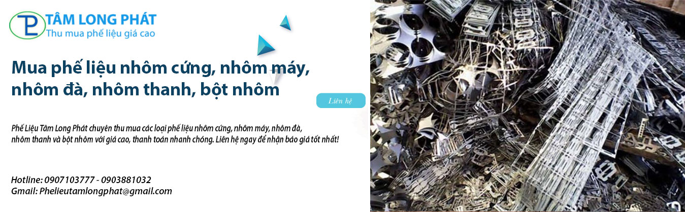 Mua phế liệu nhôm cứng, nhôm máy, nhôm đà, nhôm thanh, bột nhôm