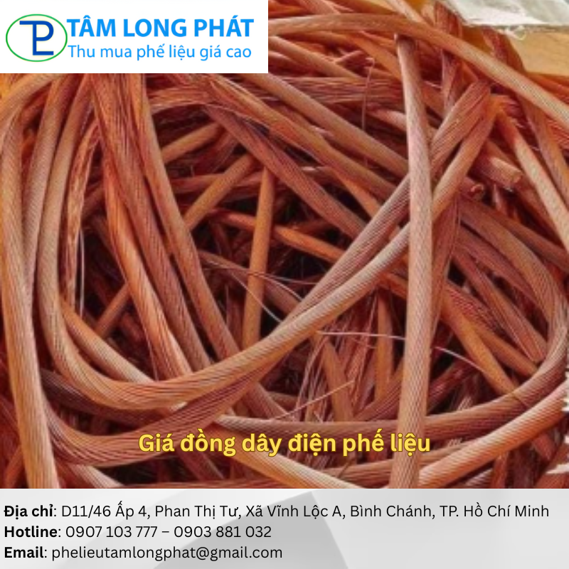 Giá đồng dây điện phế liệu