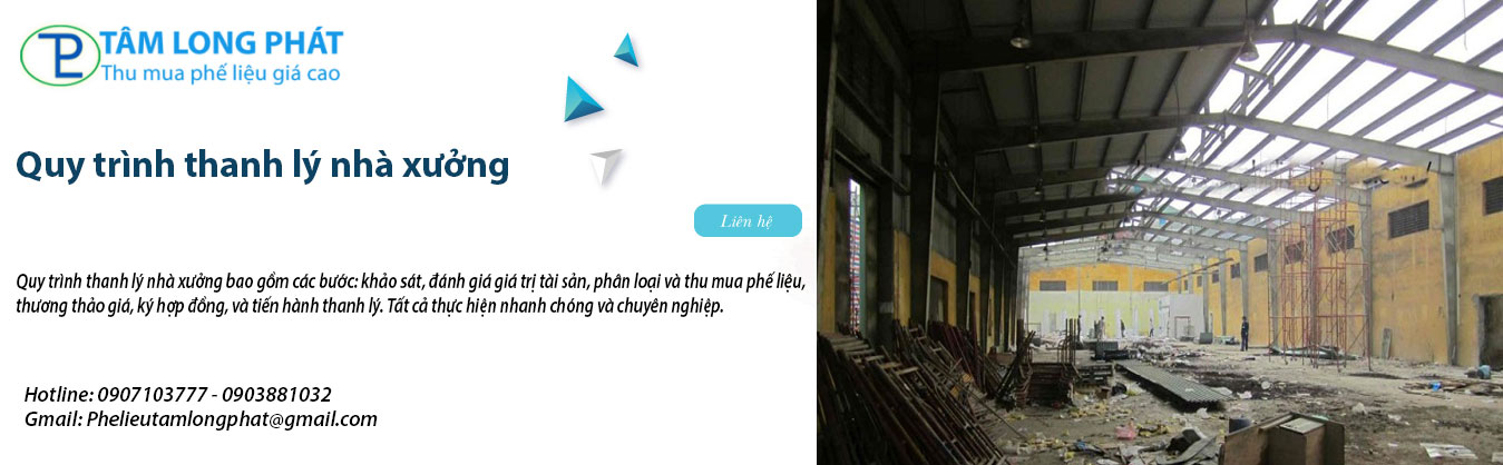 Quy trình thanh lý nhà xưởng