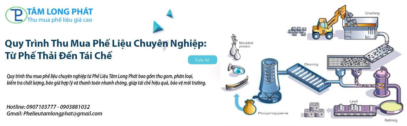 Quy Trình Thu Mua Phế Liệu Chuyên Nghiệp: Từ Phế Thải Đến Tái Chế