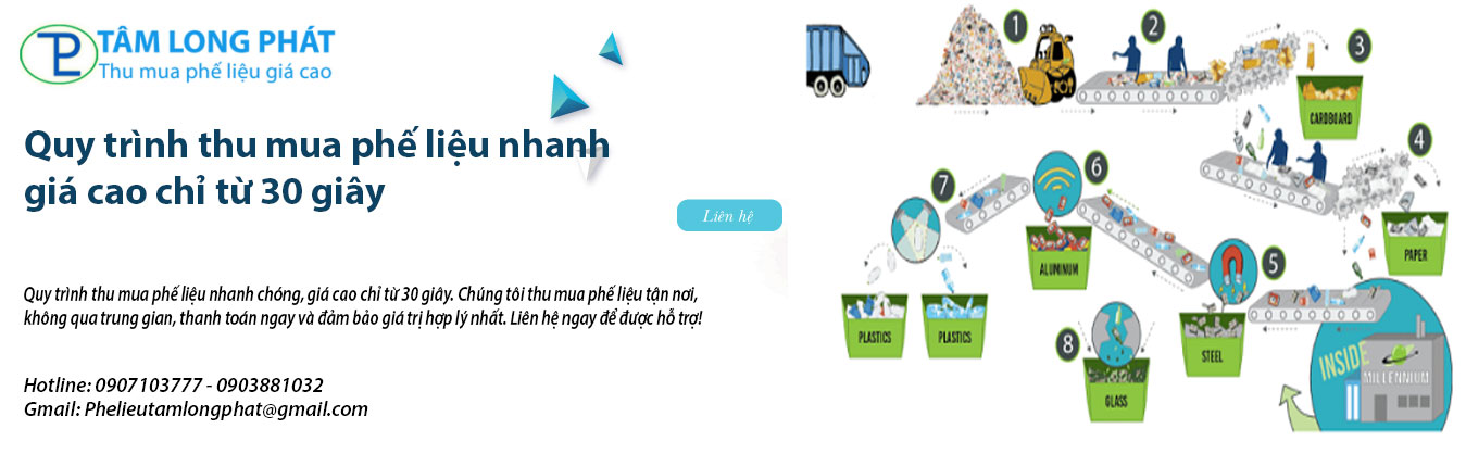 Quy trình thu mua phế liệu nhanh giá cao chỉ từ 30 giây