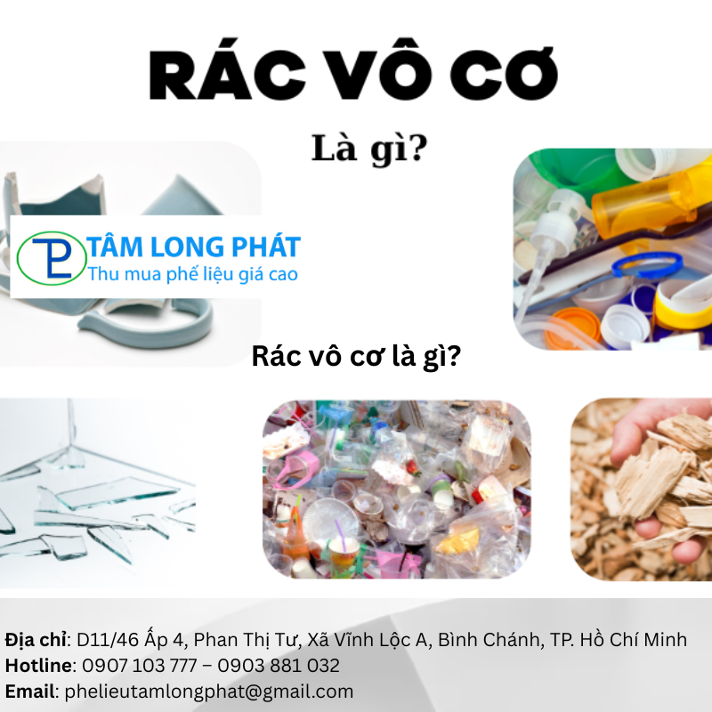 Rác vô cơ là gì?