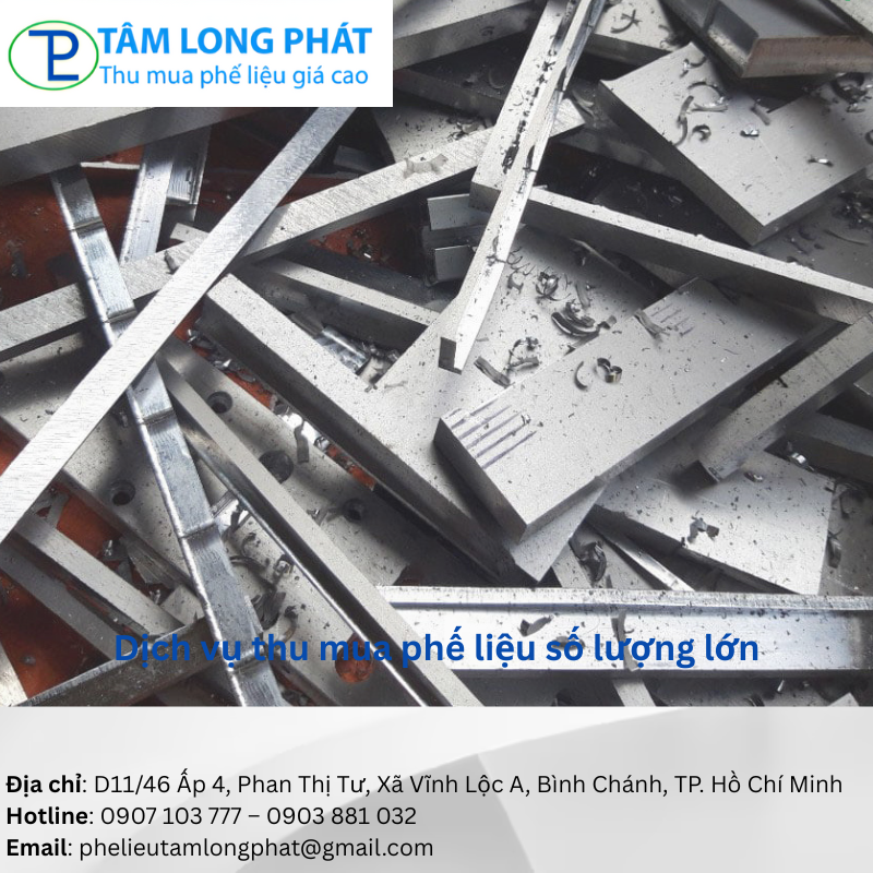 Dịch vụ thu mua phế liệu số lượng lớn