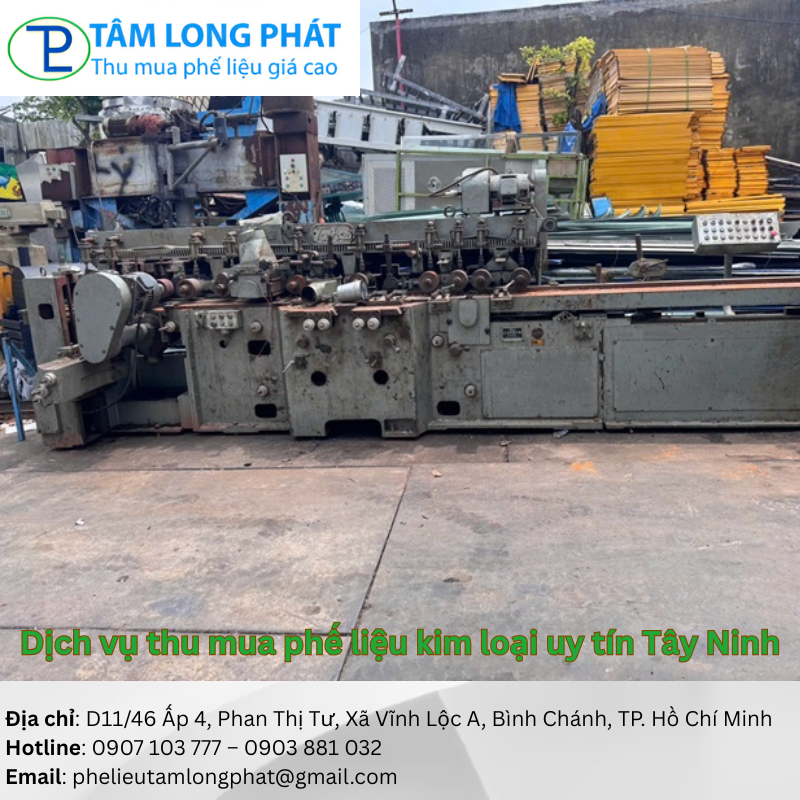 Thu mua phế liệu kim loại tại Tây Ninh