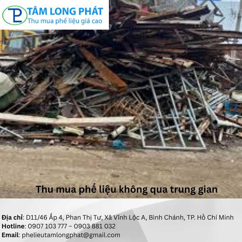 Thu mua phế liệu không qua trung gian