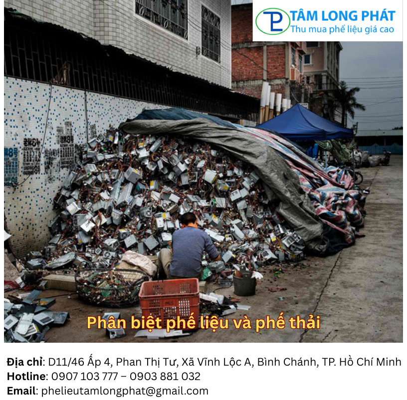 Phân biệt phế liệu và phế thải