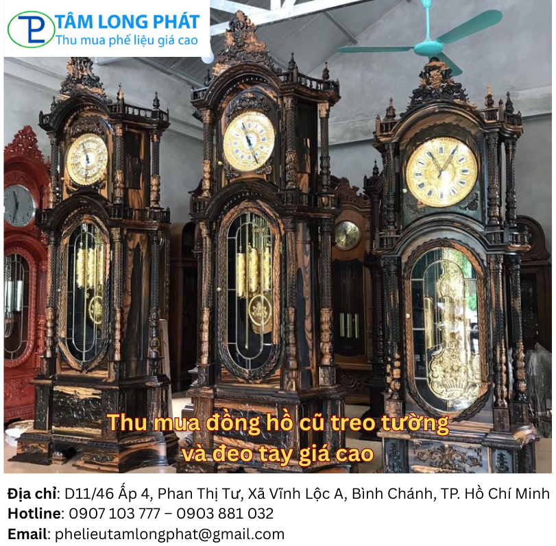 Thu mua đồng hồ cũ treo tường và đeo tay giá cao