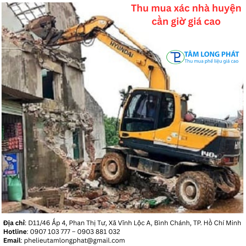 Thu mua xác nhà huyện cần giờ giá cao