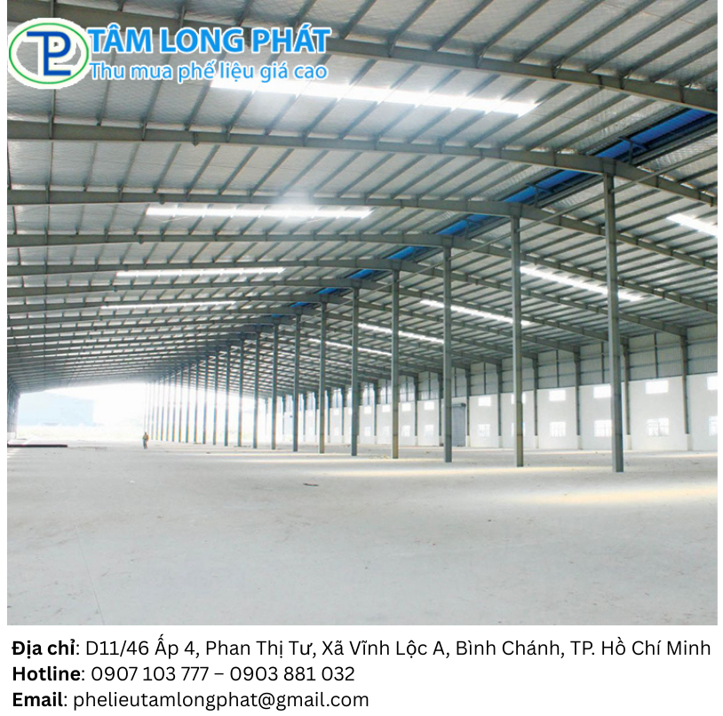 Thanh lý nhà xưởng cũ ở toàn miền Nam giá tốt chuyên nghiệp