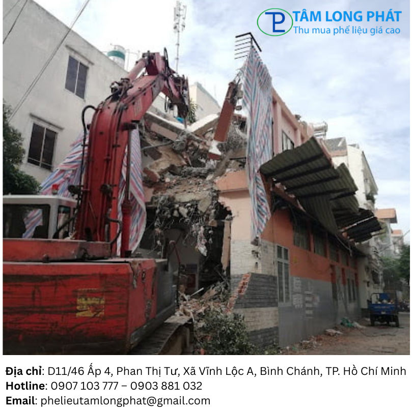 Tâm Long Phát: Thu mua xác nhà Quận Tân Phú