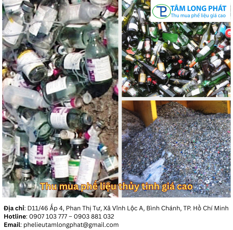Thu mua phế liệu thủy tinh giá cao