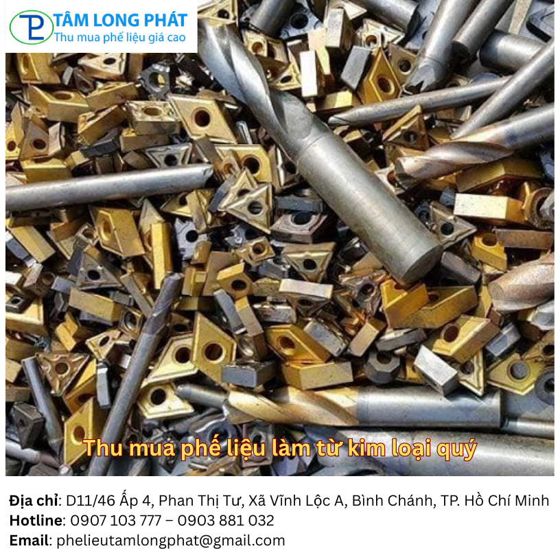 Thu mua phế liệu làm từ kim loại quý