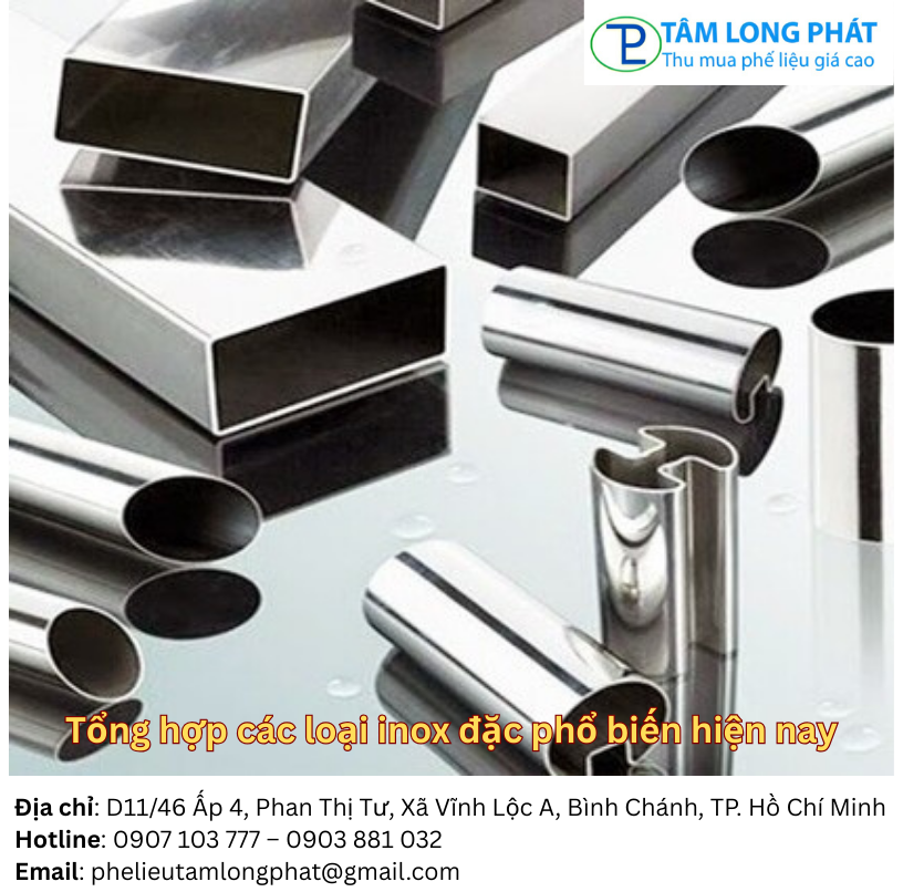 Tổng hợp các loại inox đặc phổ biến hiện nay