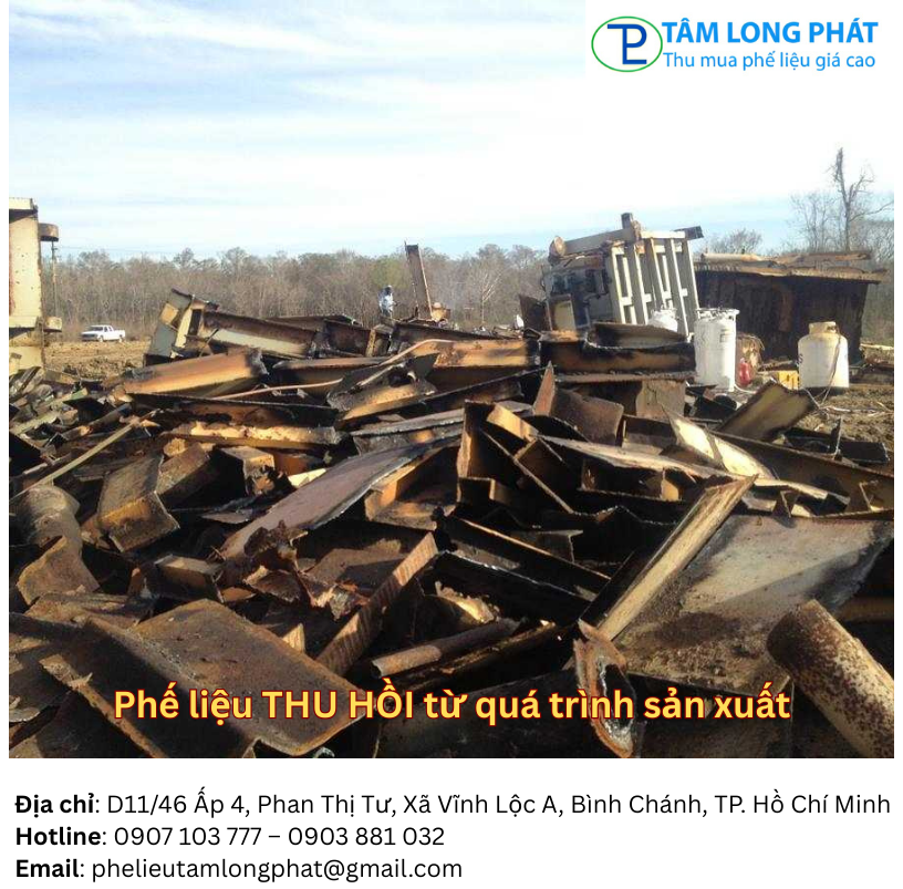 Phế liệu THU HỒI từ quá trình sản xuất